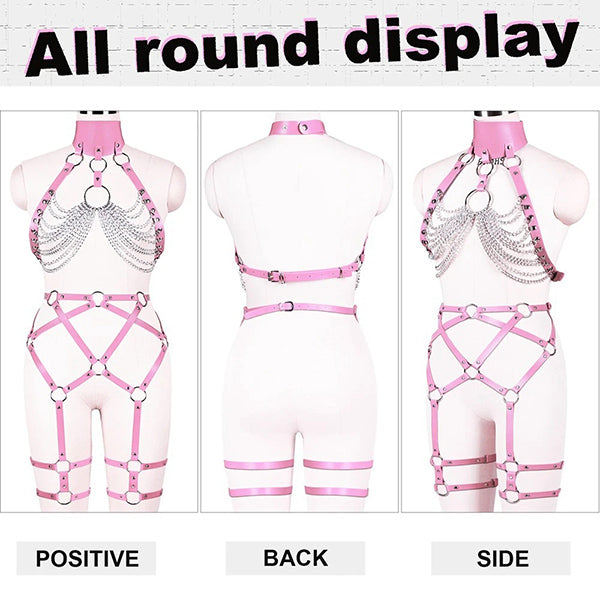 Fetish Warrior Leather Harness