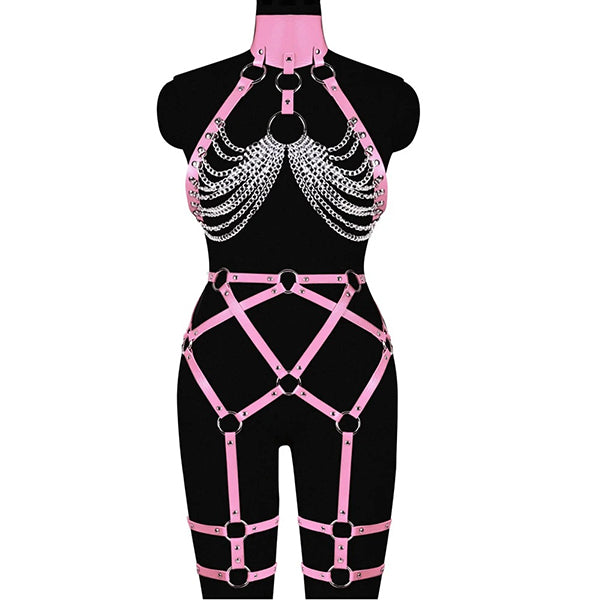 Fetish Warrior Leather Harness