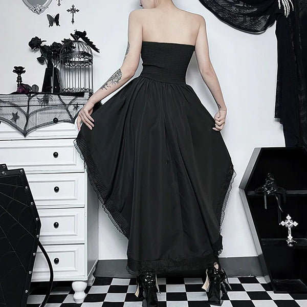 Michelle Corset Lace Trim Dress