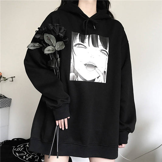 Manga Girl Oversized Hoodie