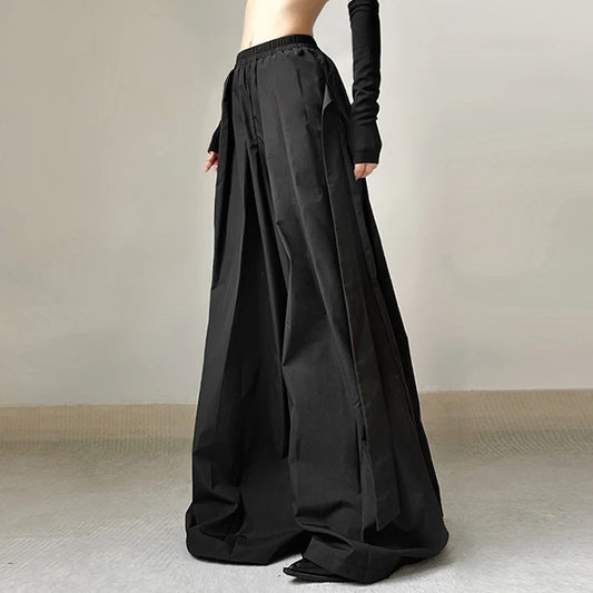 Sea of Black Wide Leg Pants