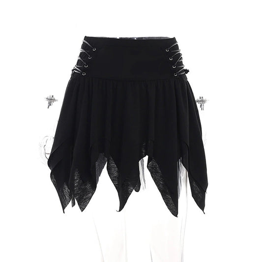 Olivia Irregular Hem Mini Skirt