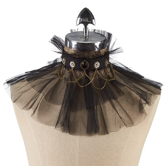 Genevieve Steampunk Detachable Collar