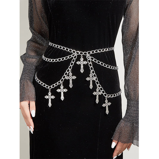 Irma Cross Waist Chain