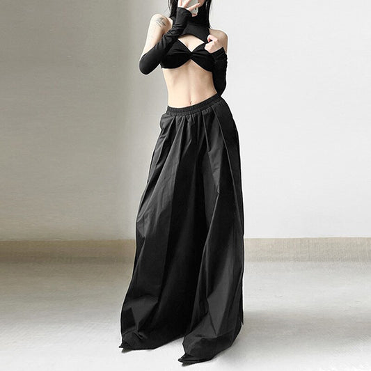 Sea of Black Wide Leg Pants