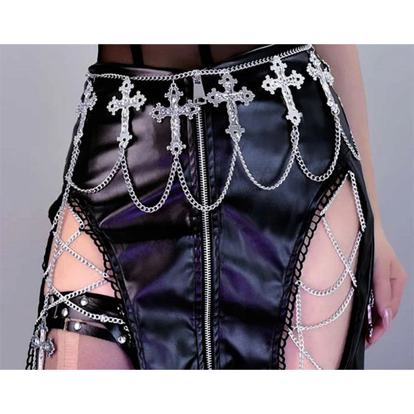 Dark Lolita Chain Belt