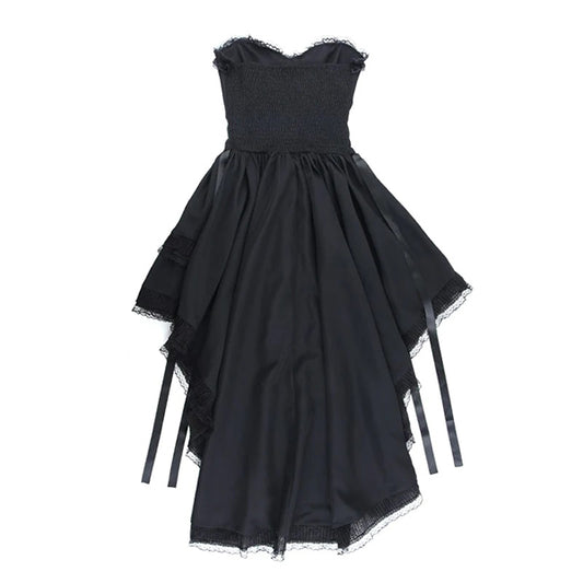 Michelle Corset Lace Trim Dress