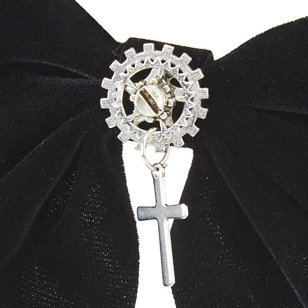 Velvet Bowknot Hair Clip