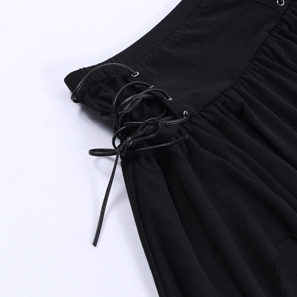 Olivia Irregular Hem Mini Skirt