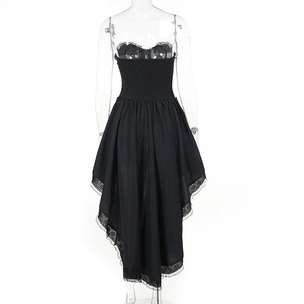 Michelle Corset Lace Trim Dress