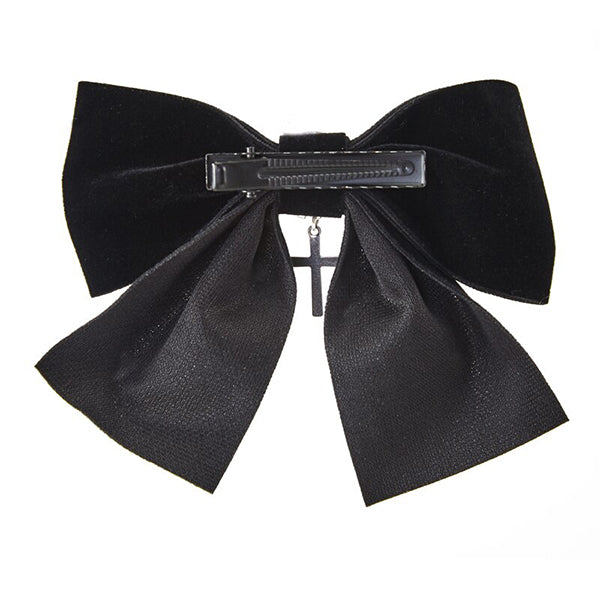 Velvet Bowknot Hair Clip