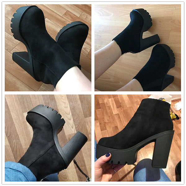 Martha Classic Ankle Platform Boots
