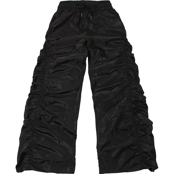 Grunge Ruched Drawstring Pants