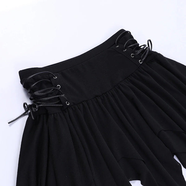 Olivia Irregular Hem Mini Skirt