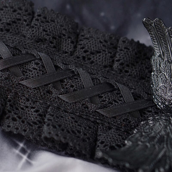 Black Wings Hair Band