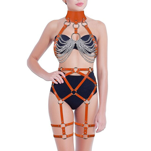 Fetish Warrior Leather Harness