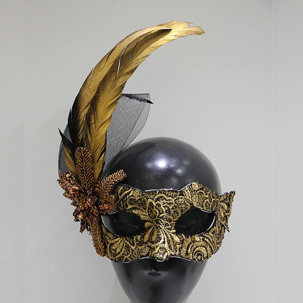 Gothic Feather Mask
