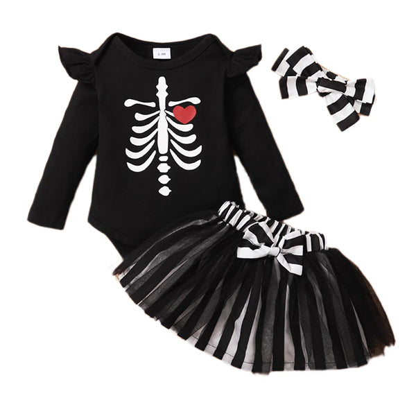 Oh My Skeleton Tutu Outfit