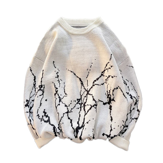 Lightning Harajuku Oversized Sweater