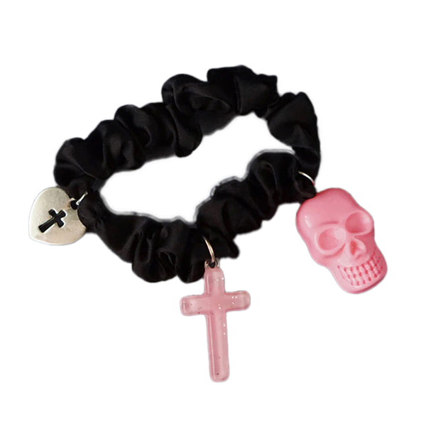 Gothic Skull Scrunchie
