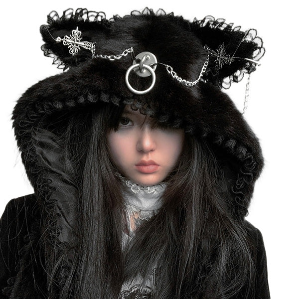 Cat Ear Hood with Scarf