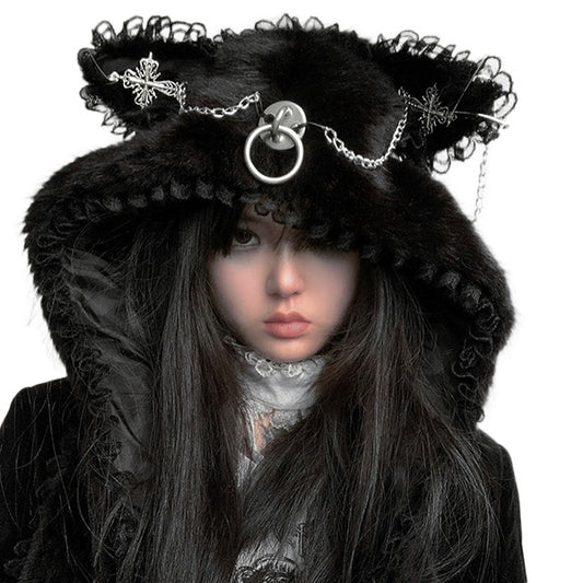 Cat Ear Hood with Scarf