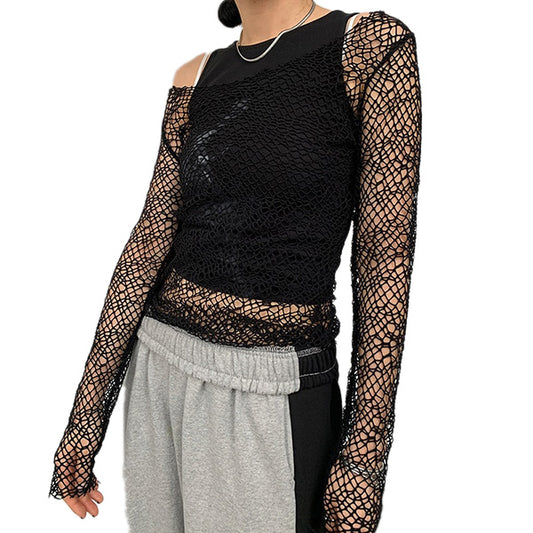 Dark Mysteries Knit Top
