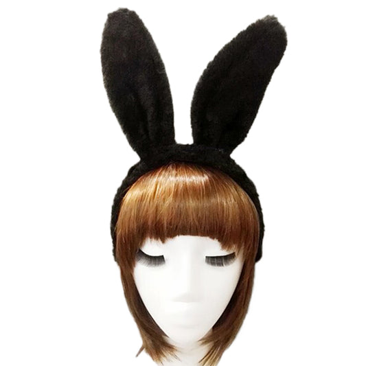 Plush Rabbit Ears Headband