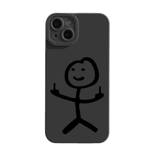 Comic Stickman Phone Case