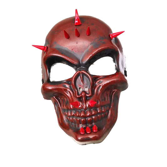 Red Skull Face Mask