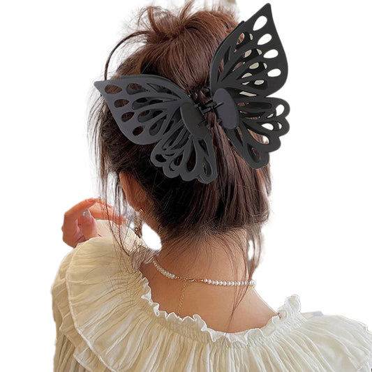 Gothic Butterfly Hair Claw Clip
