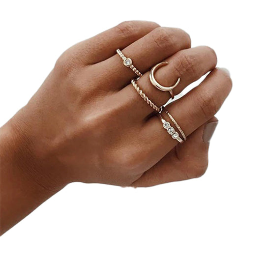 Gothic Boho Ring Sets