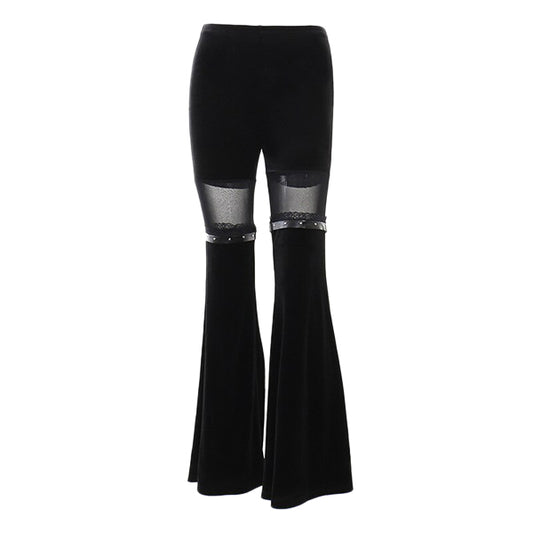 Dark Vixen Velvet Flare Pants