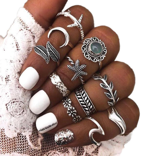 Bohemia Vintage Style Ring Sets