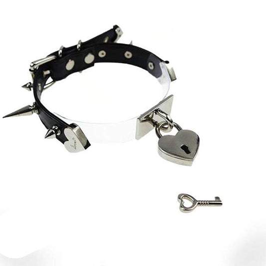 Lolita Heart Lock Choker