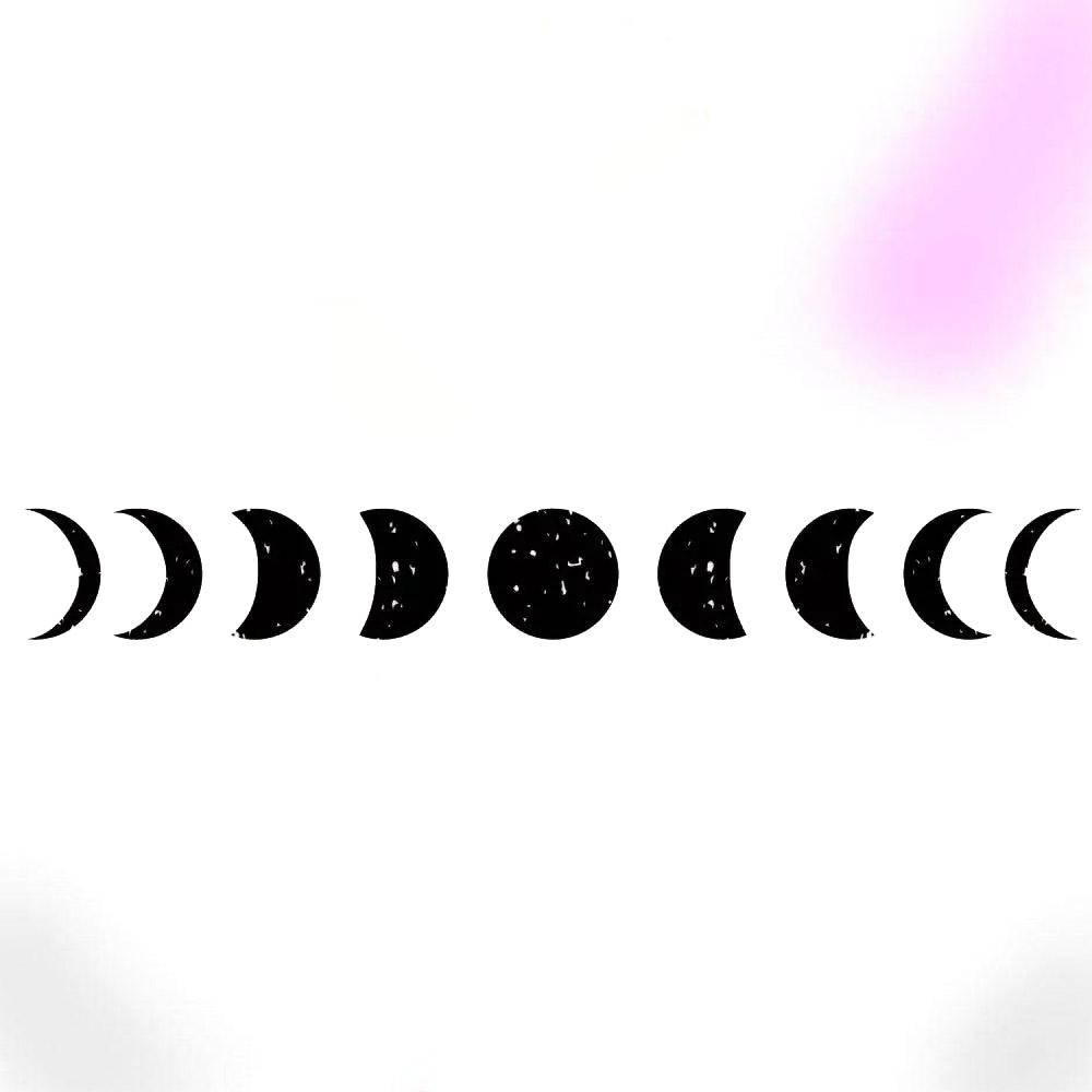 Gothic Moon Stickers