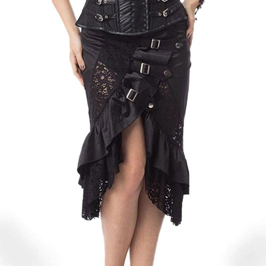 Medieval Black Gothic Skirt