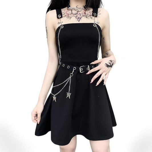 Wilderness Chain Mini Dress