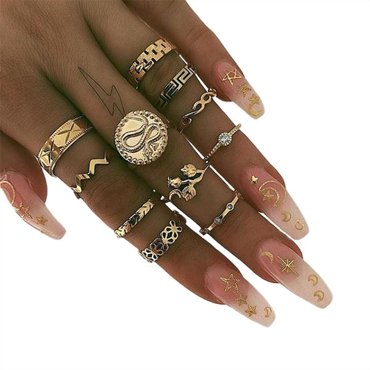 Superstitious Bohemian Ring Sets