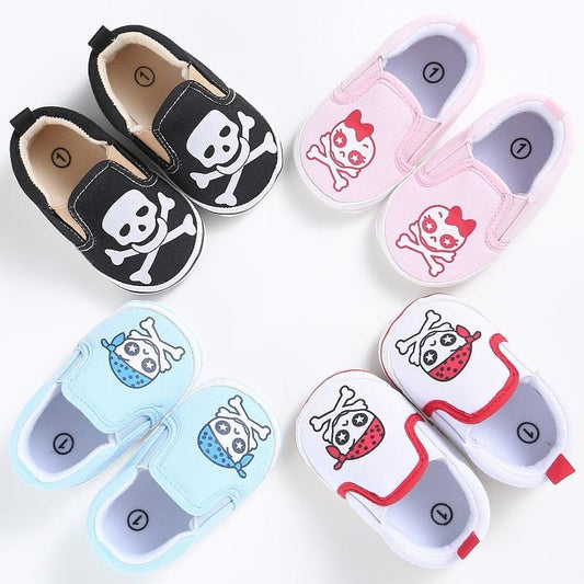 Pirate's Skull Baby Shoes
