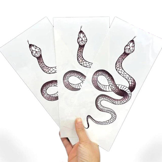 Black Snake Tattoo Sticker