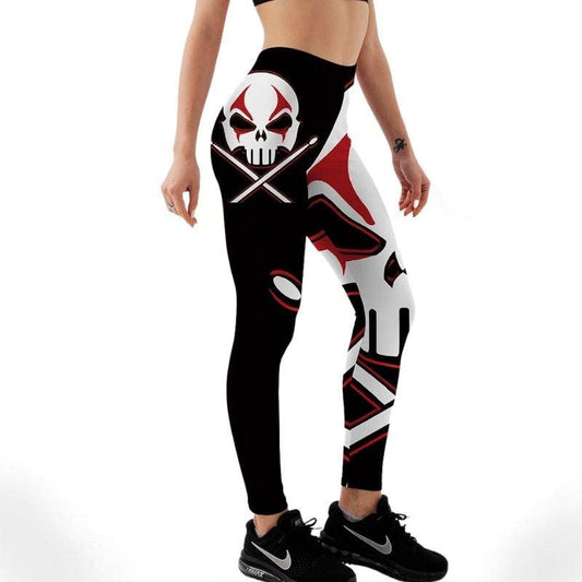 Soul Punisher Printed Leggings