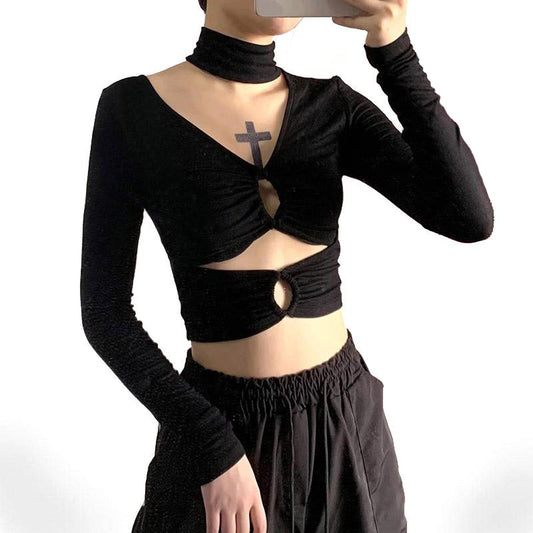 Lolita Hollow Out Shirt