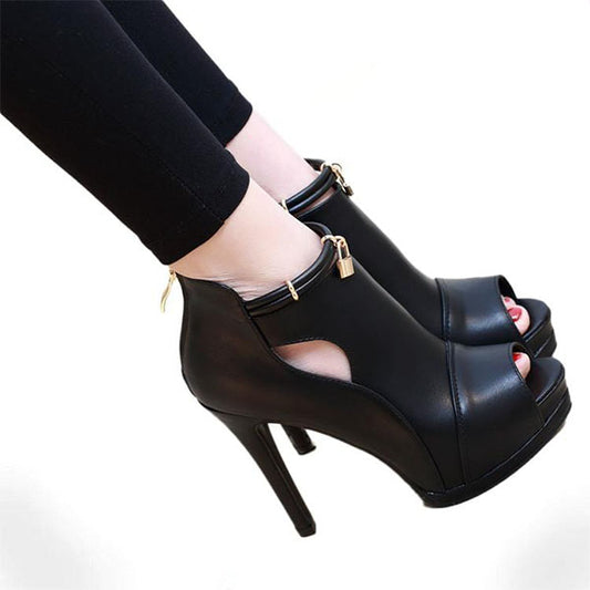 Lock 'N Key Heels