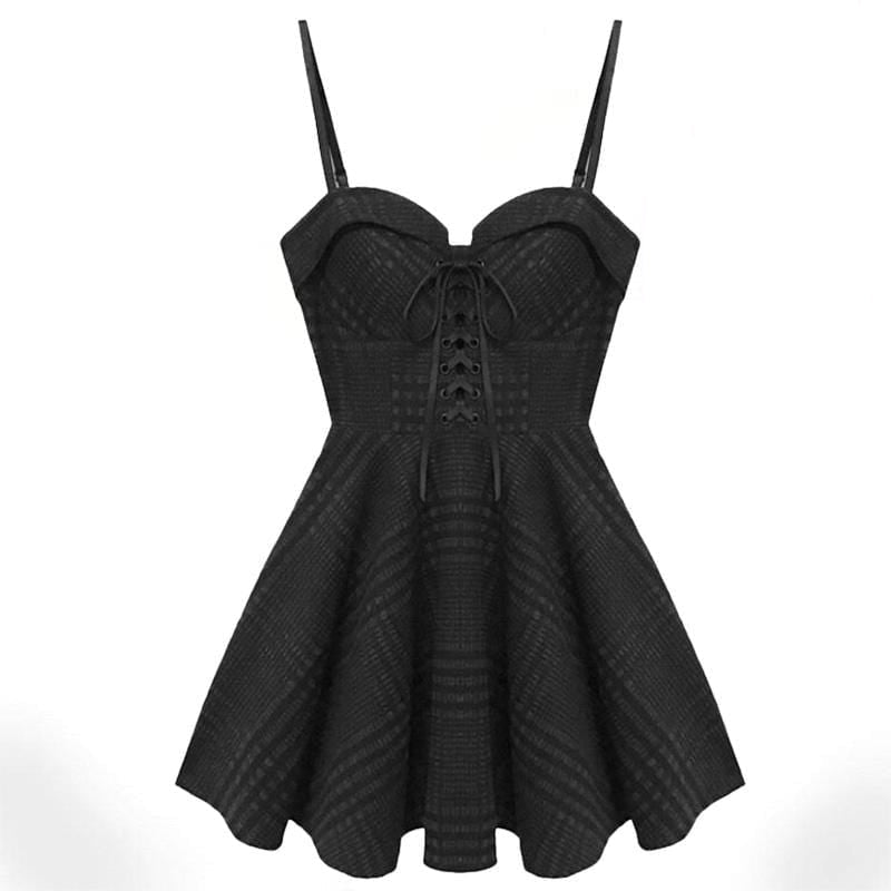 Untamed Goth Mini Dress