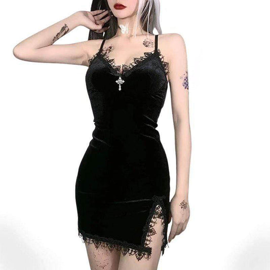 Great Sin Gothic Mini Dress