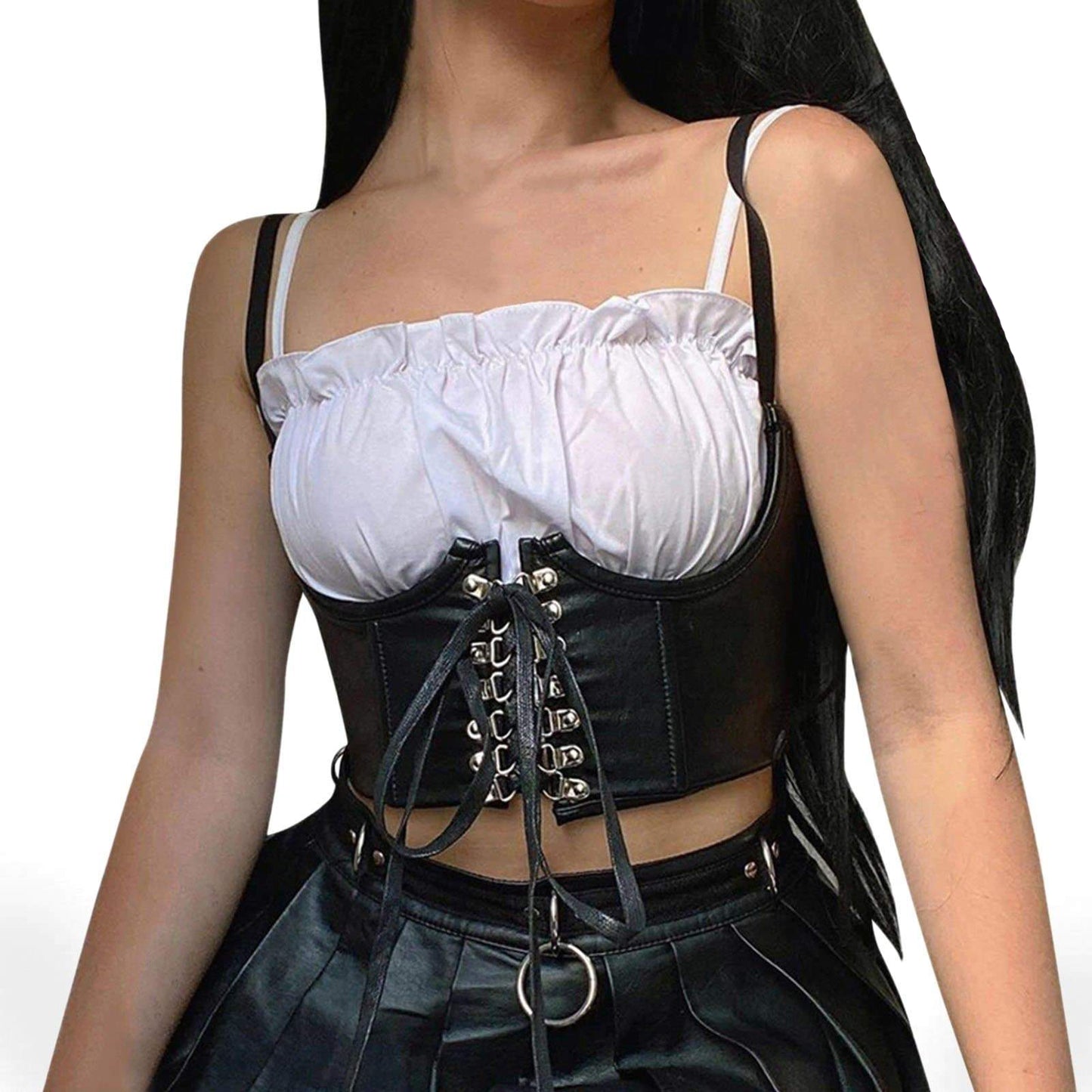 Lil Black Vest Corset