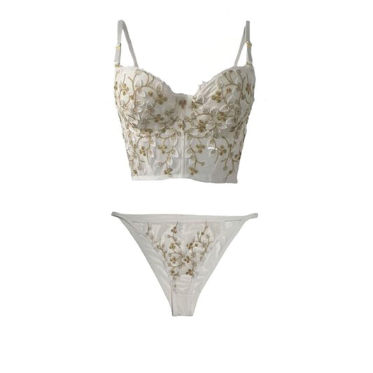 Anastasia Embroidered Lingerie Set