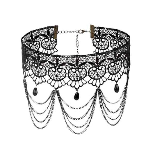 Forbidden Love Sexy Beaded Choker