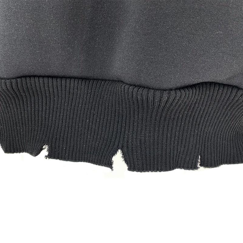 Spikey Gothic Black Hoodie